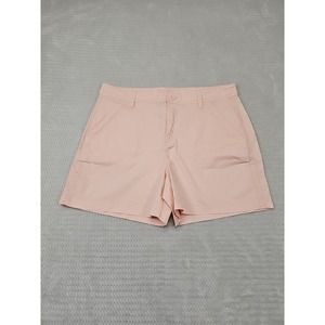 Eddie Bauer Shorts Womens 14 Light Orange Casual Outdoor Spring Summer